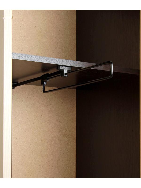 Прихожая Ксения -1 левая, 2150х1500х385, Венге/Дуб молочный