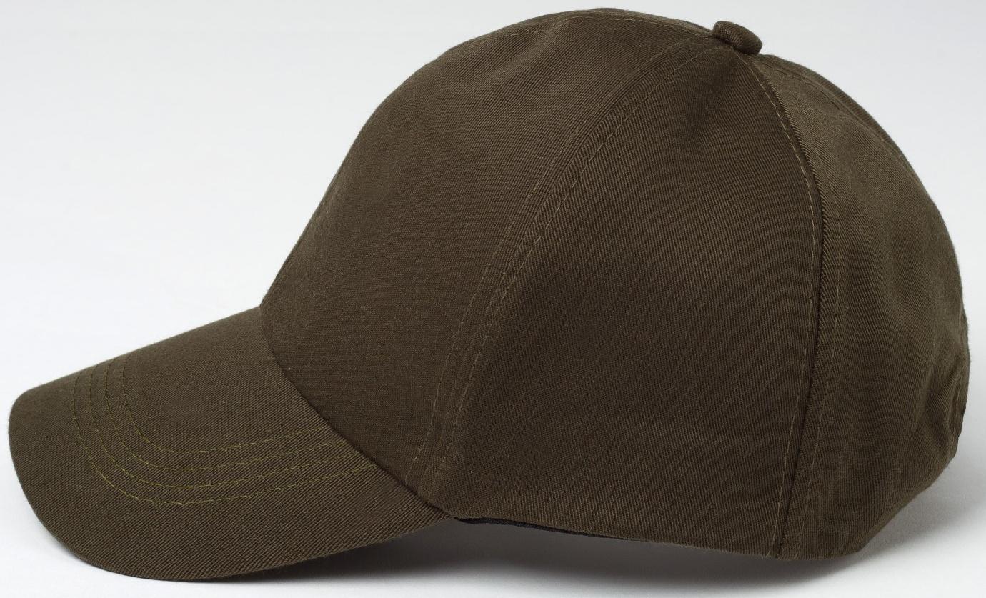 Бейсболка однотонная MINAKU, размер 58, цвет зеленый