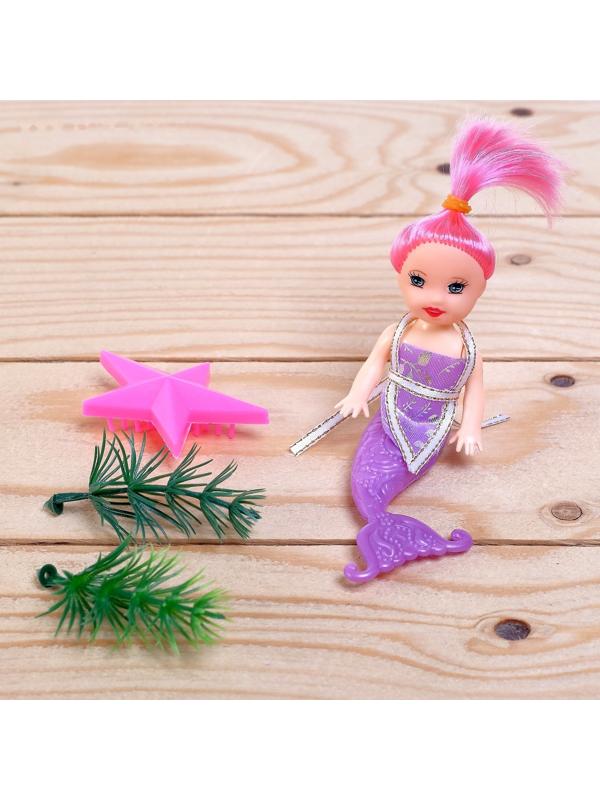 Русалочка «Амура» с малышкой, с аксессуарами, цвета МИКС, в пакете