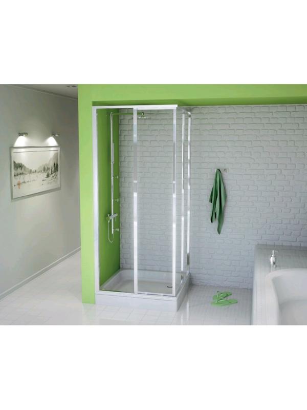 Поддон душевой BLB CF90, 90х90х16 см, квадратный, стальной