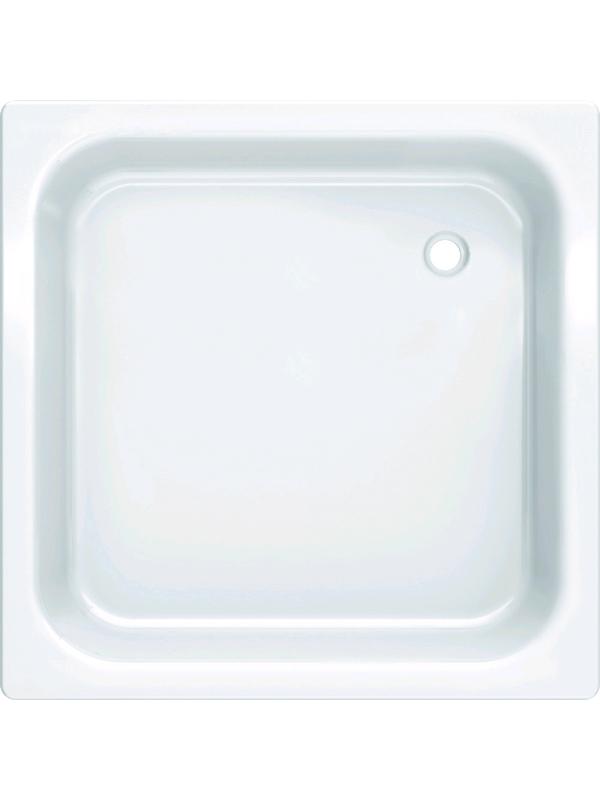 Поддон душевой BLB CF90, 90х90х16 см, квадратный, стальной