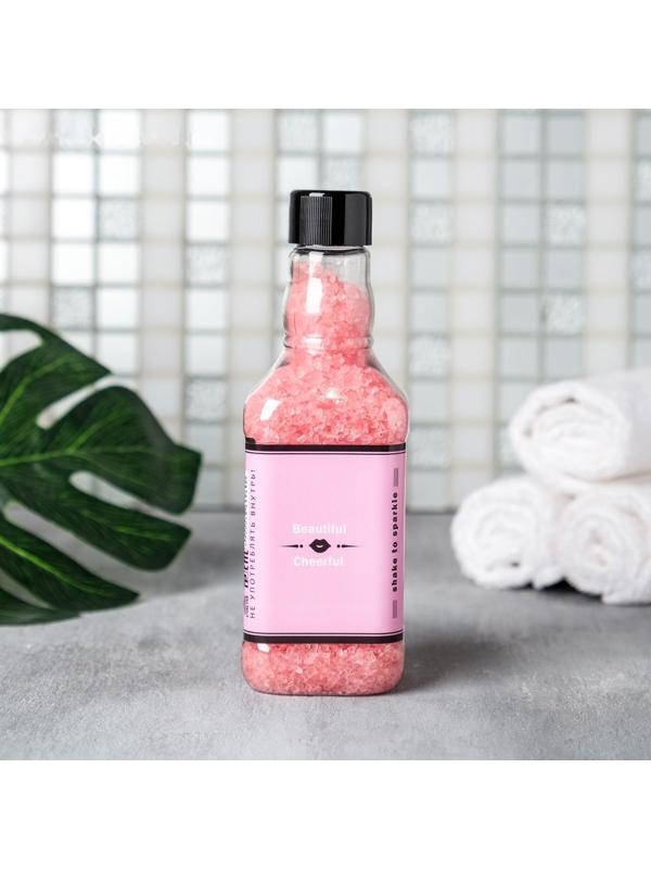 Соль для ванны во флаконе виски Keep calm 300 г, аромат сочные ягоды