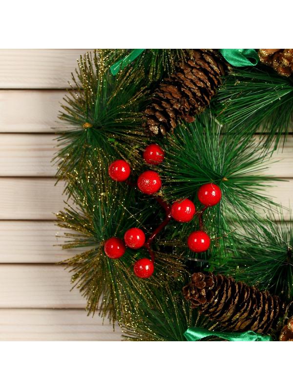 Венок новогодний d-30 см 