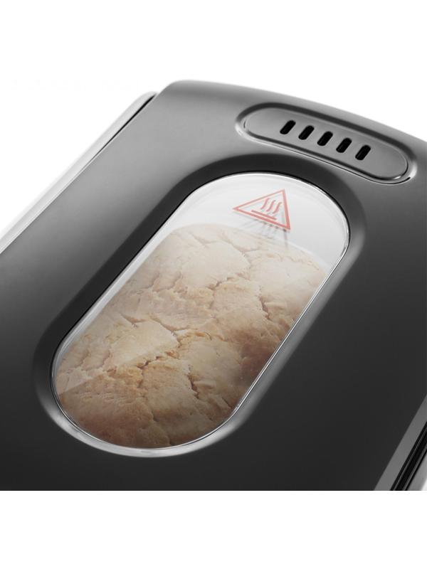 Хлебопечь Kitfort KT-305, 850 Вт, 12 программ, 1000/1250/1500 г, серебристо-чёрная