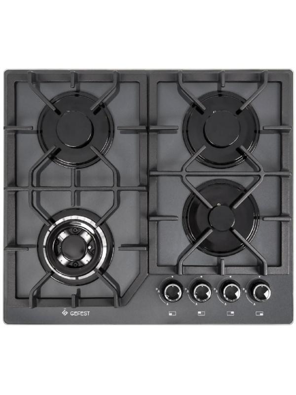 Варочная поверхность Gefest ПВГ 2232-01 К56, газовая, 4 конфорки,  серая