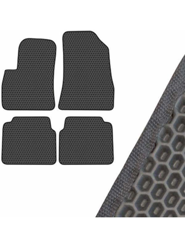 Коврик салона SKYWAY, HYUNDAI SANTA FE, 2006-2010, левый руль 4шт, EVA Серый, S01706207