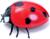Животное радиоуправляемое «Божья коровка», работает от батареек, свет, в пакете