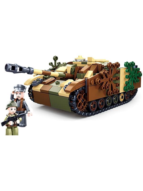 Конструктор Армия «Танк», 524 детали, в пакете