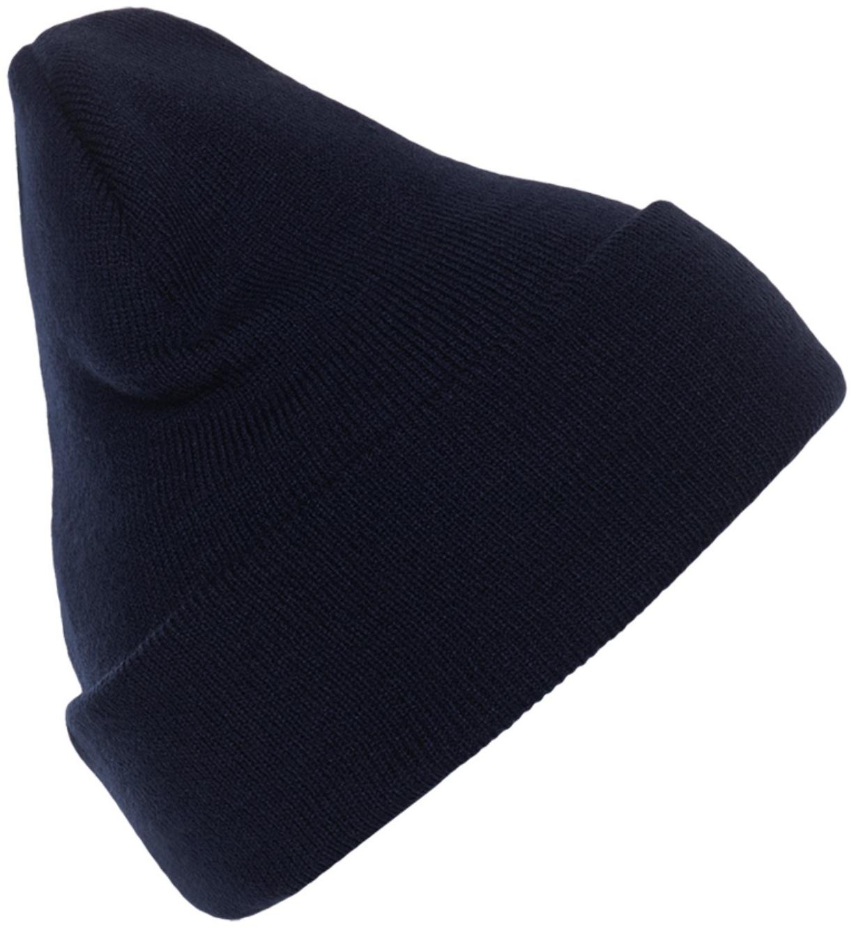 Шапка, размер 56-58, цвет тёмно-синий