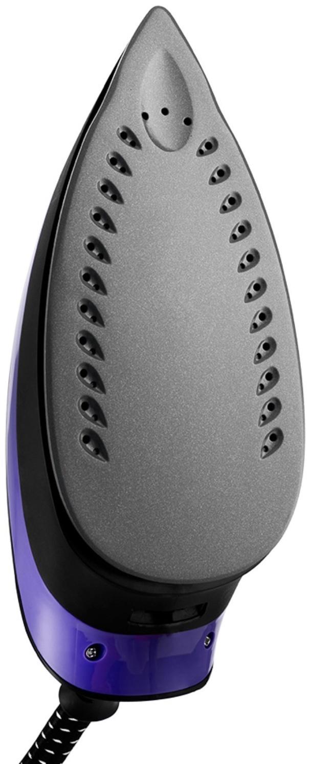 Парогенератор КТ-980, 3000 Вт, керамическая подошва, 120 г/мин, 1300 мл, чёрно-фиолетовый