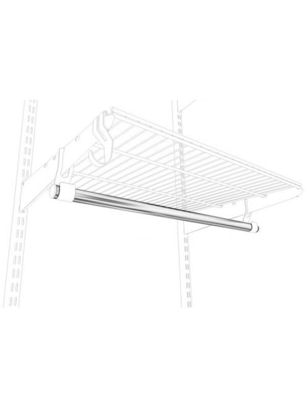 Перекладина для вешалок гардеробной системы, 124 см