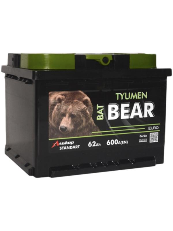 Аккумуляторная батарея Batbear 62 Ач 6СТ-62VLA Ca/Ca, обратная полярность