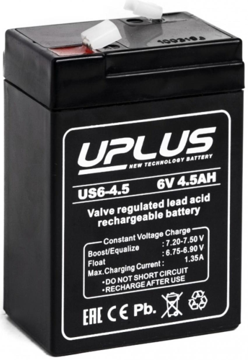 Аккумуляторная батарея UPLUS (Leoch) 4,5 Ач 6 Вольт US 6-4,5