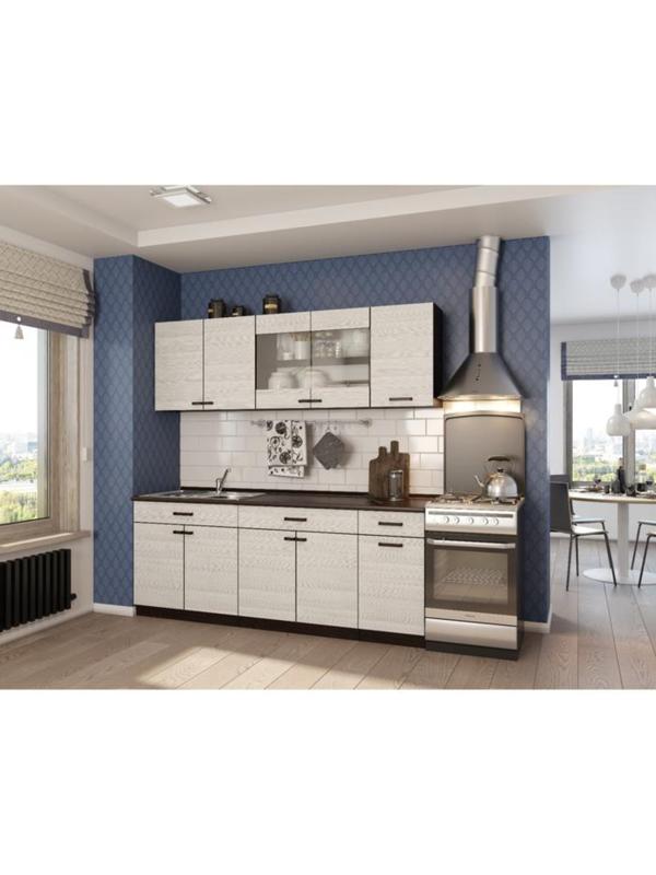 Шкаф напольный Н600-1Я, Мальва, 600х840х450, Венге-Лоредо