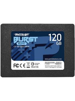 Накопитель SSD Patriot PBE120GS25SSDR, 120 Гб, SATA III, 2.5