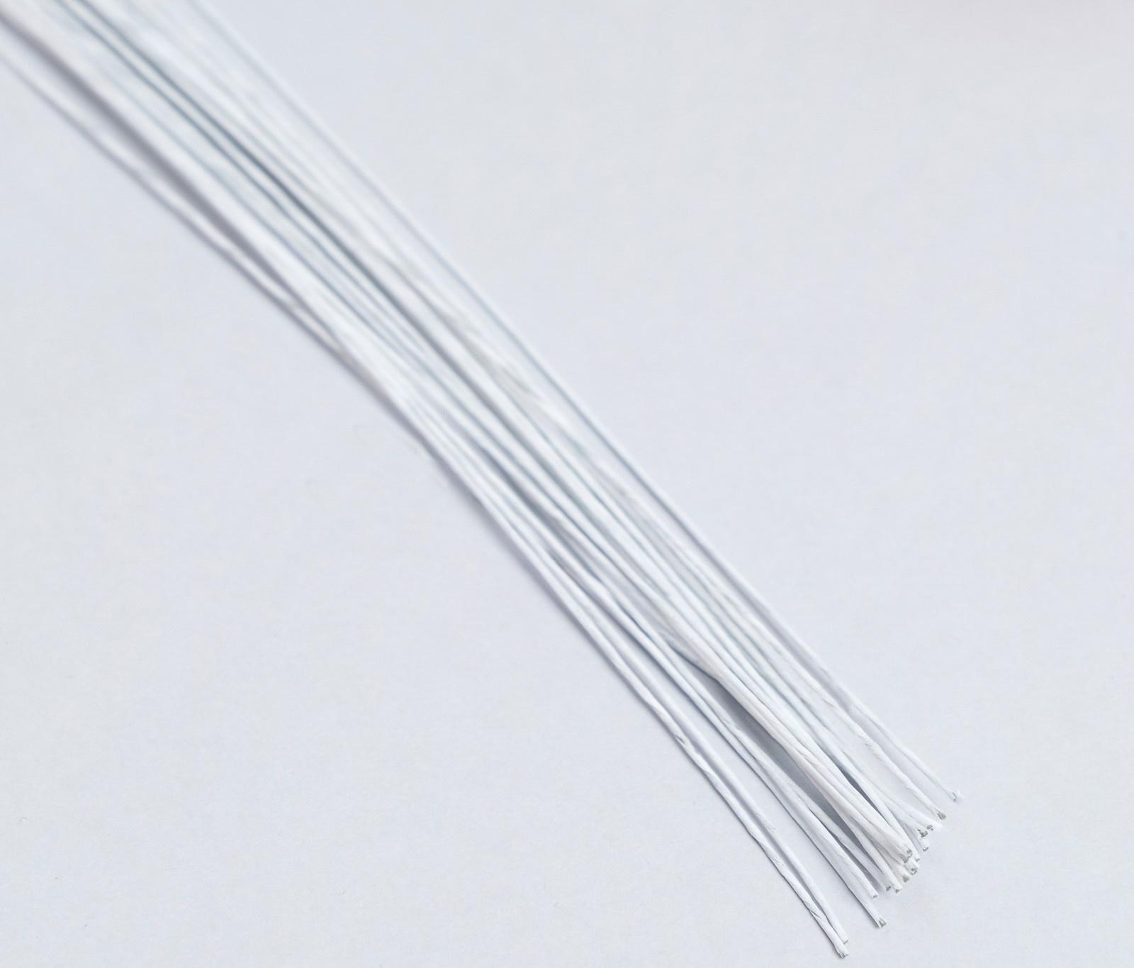 Флористическая проволока в бумажной оплётке 