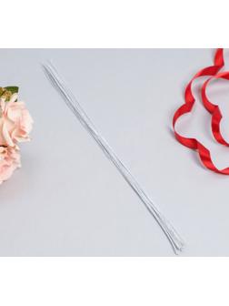 Флористическая проволока в бумажной оплётке 