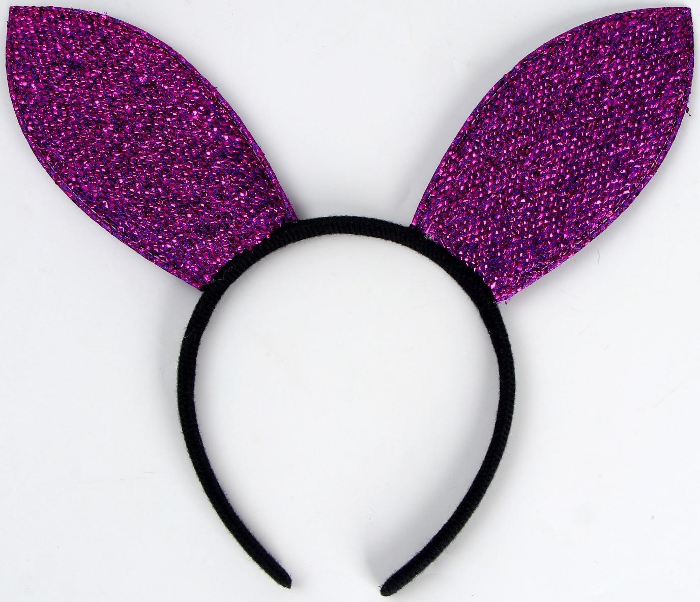 Карнавальный ободок «Заяц», цвета МИКС