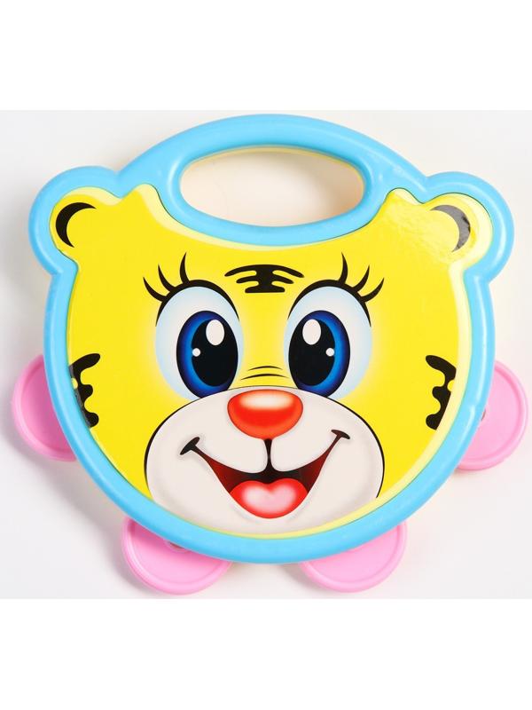 Погремушка - бубен «Малыши», герои МИКС