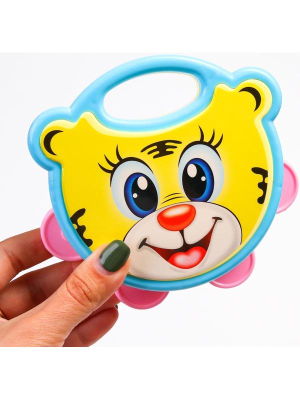 Погремушка - бубен «Малыши», герои МИКС