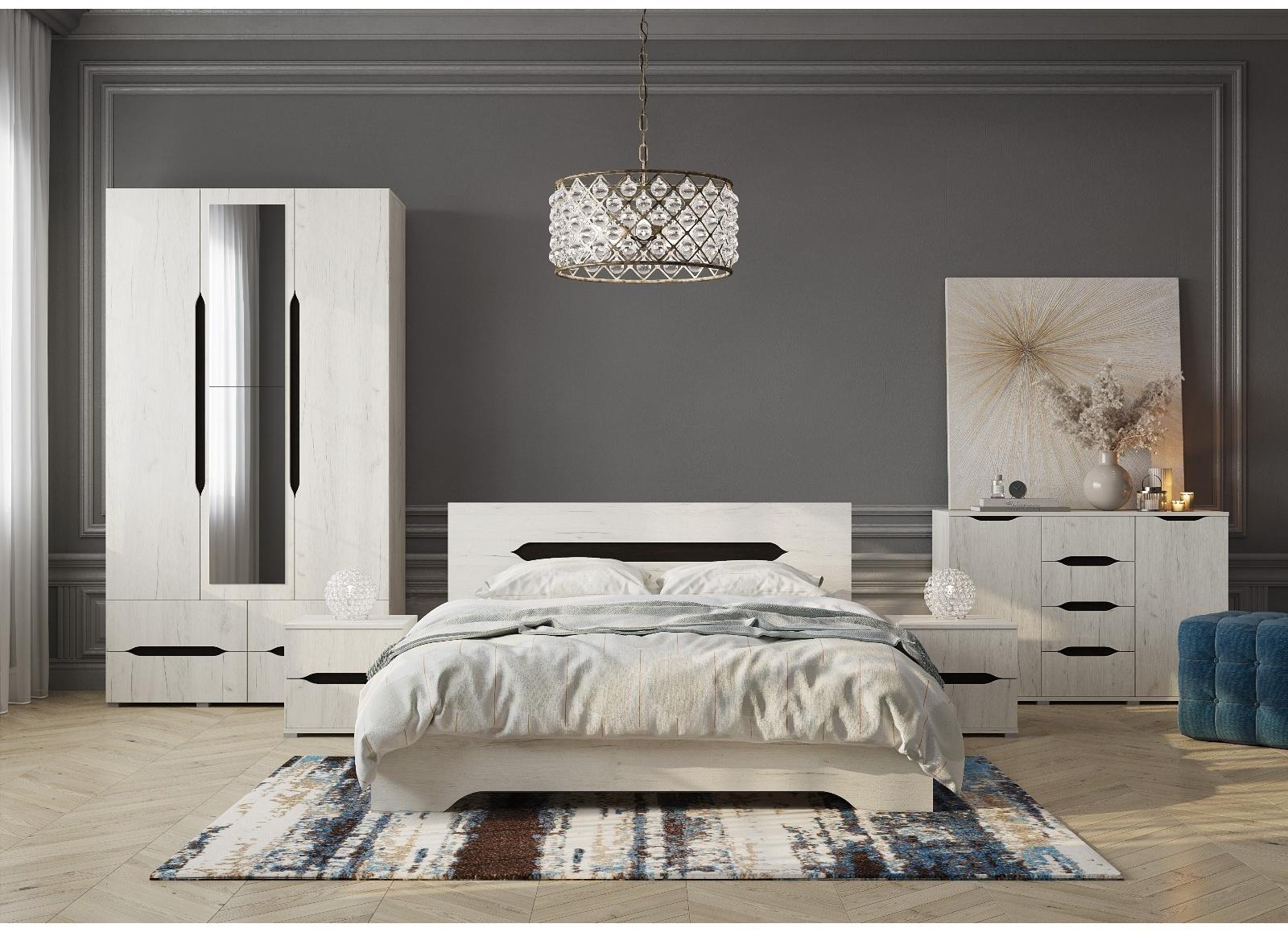 Комод Вега 1200, 1200х828х430, Крафт белый/Венге