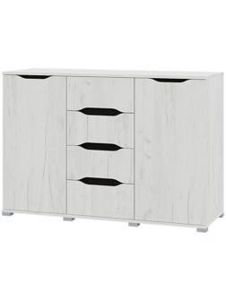 Комод Вега 1200, 1200х828х430, Крафт белый/Венге