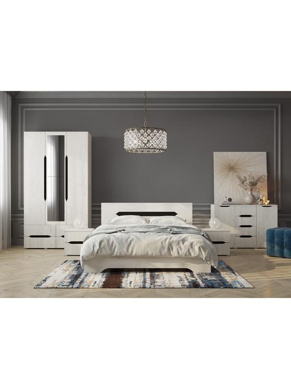 Комод Вега 1200, 1200х828х430, Крафт белый/Венге