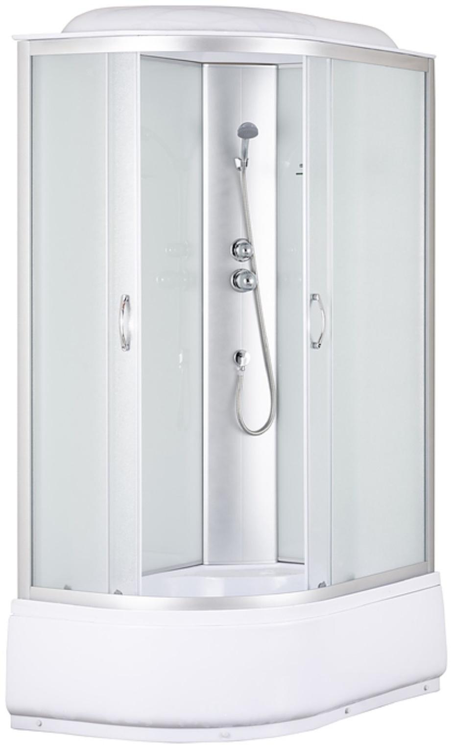 Душевая кабина Taliente TA-12080MR, 120х80х215см, глубокий поддон, правая, стекло матовое