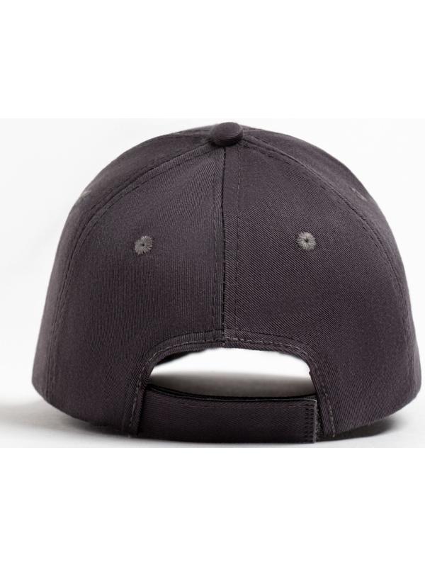 Кепка однотонная MINAKU, цвет серый, р-р 52-54