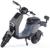 Электроскутер E-NOT PRO 4812, черный-зеленый-серый