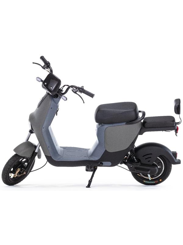 Электроскутер E-NOT PRO 4812, черный-зеленый-серый