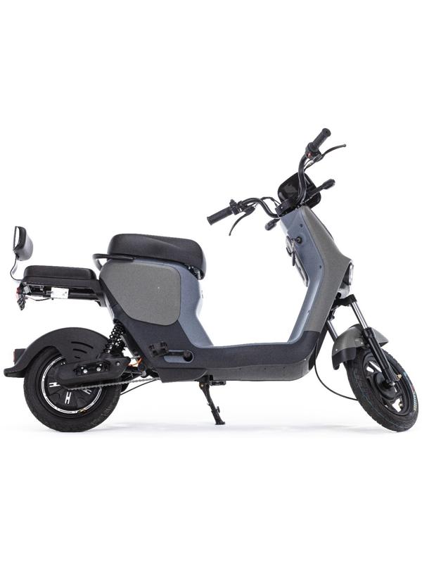 Электроскутер E-NOT PRO 4812, черный-зеленый-серый