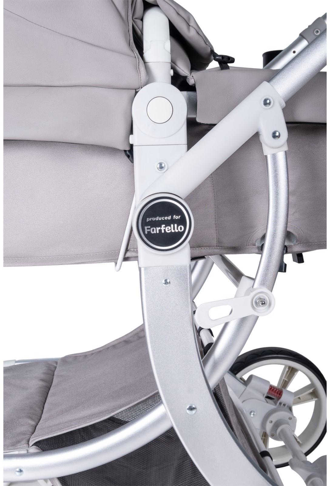 Коляска трансформер Farfello Aimile Original Autumn, цвет cosmic latte