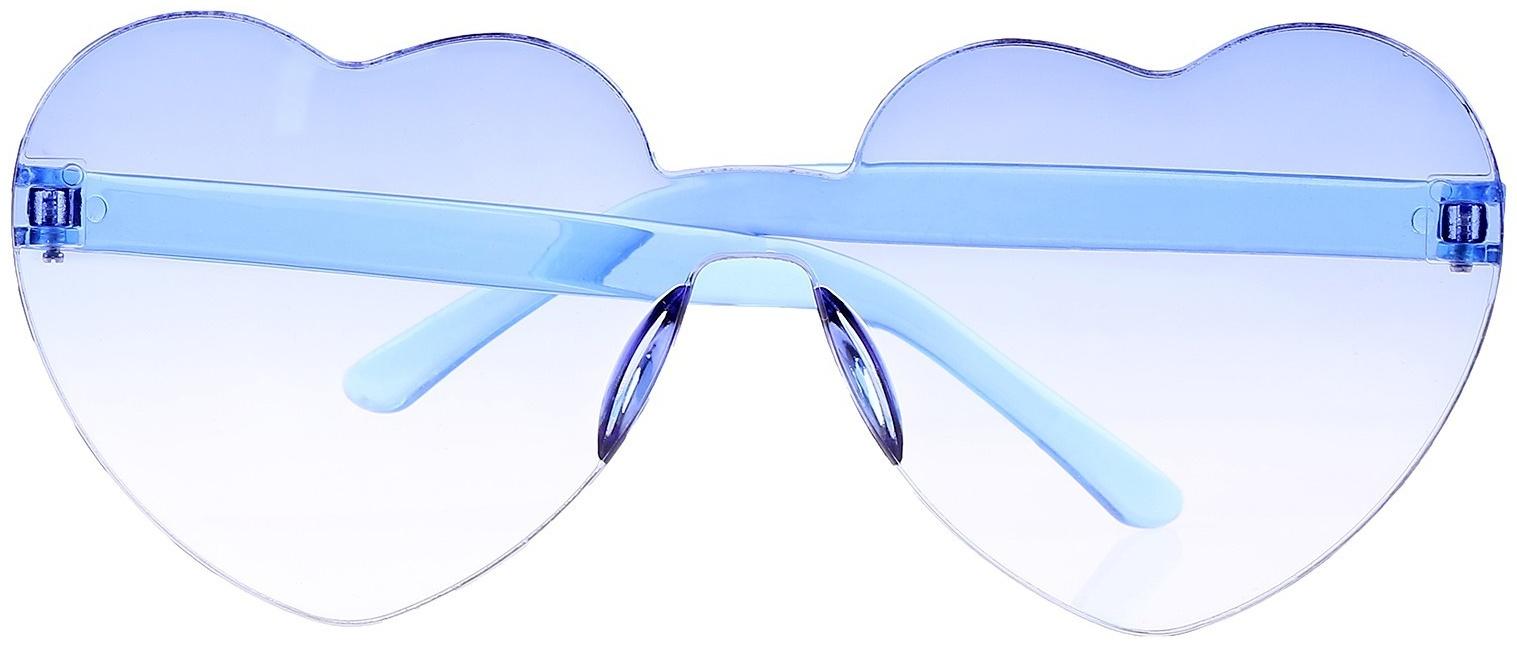 Карнавальные очки «Сердечки», цвета МИКС