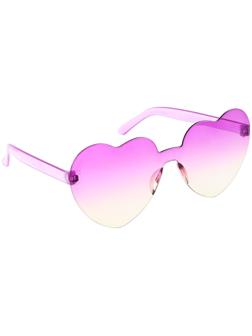 Карнавальные очки «Сердечки», цвета МИКС