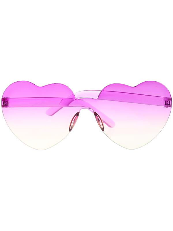 Карнавальные очки «Сердечки», цвета МИКС