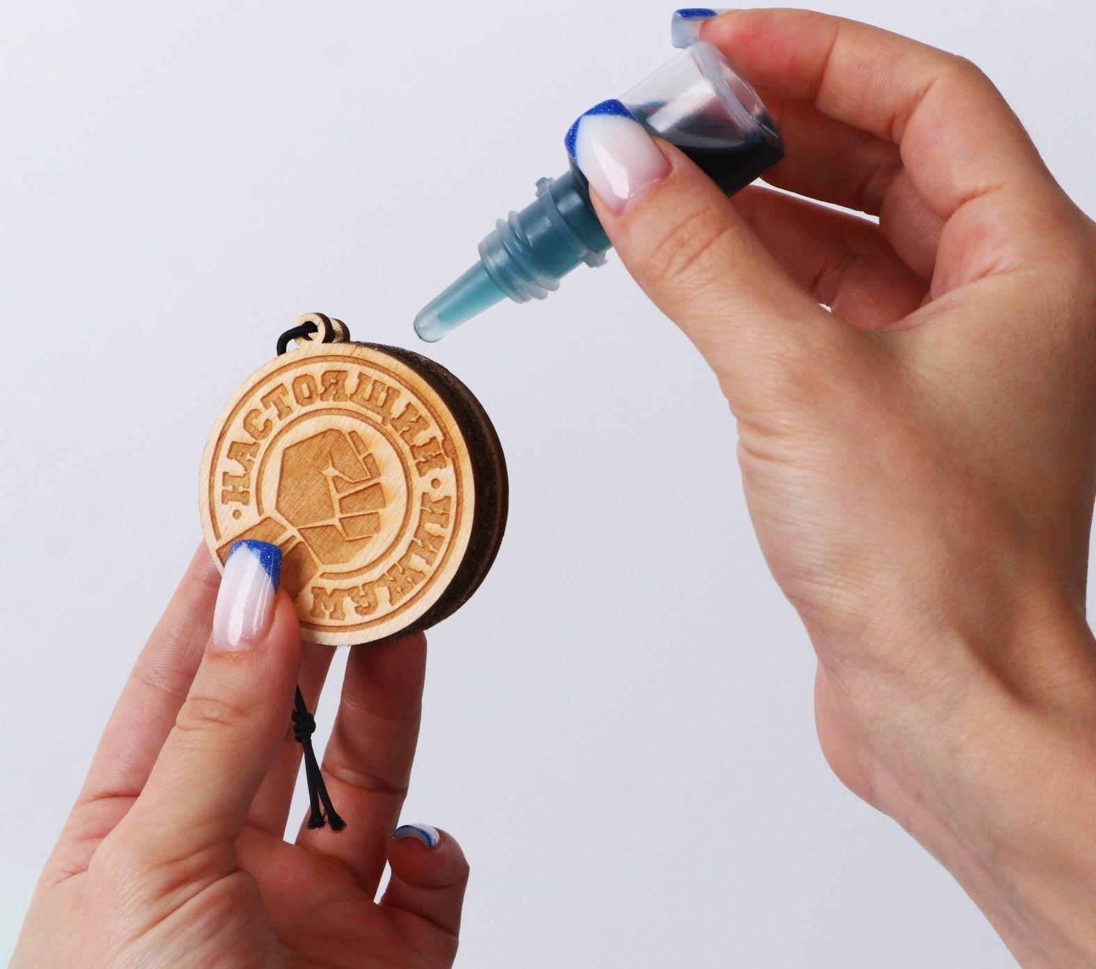 Подвеска в авто с пропиткой и ароматизатором «Будь первым во всем», 10 мл, новая машина