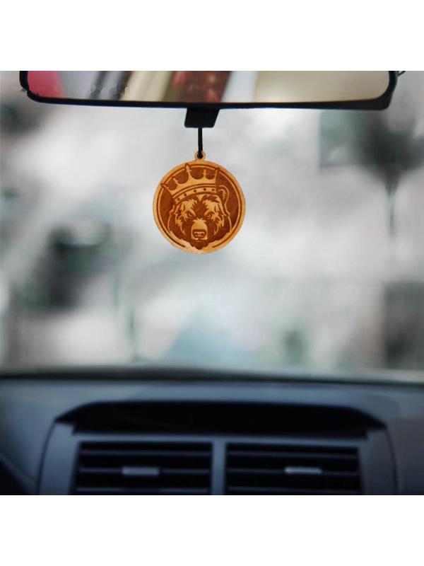 Подвеска в авто с пропиткой и ароматизатором «Медведь», 10 мл, парфюм