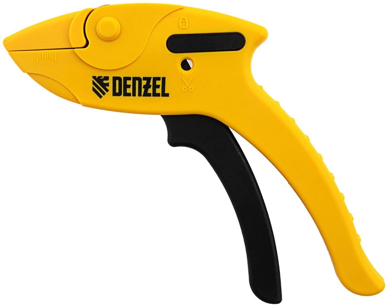 Щипцы для зачистки проводов Denzel 17741, функция обрезания проводов, сечение 0.2-6 мм2