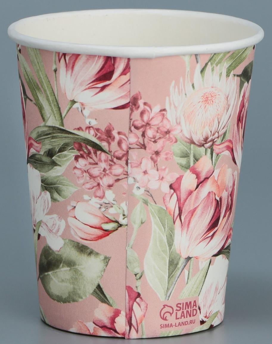 Стакан для цветов «Цвети», 8,5 х 5,5 х 9 см