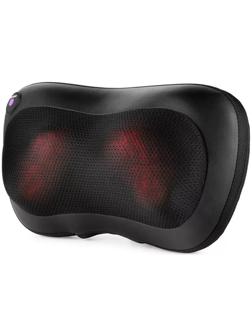 Массажер для спины и шеи Kitfort КТ-2930, 24 Вт, чёрный