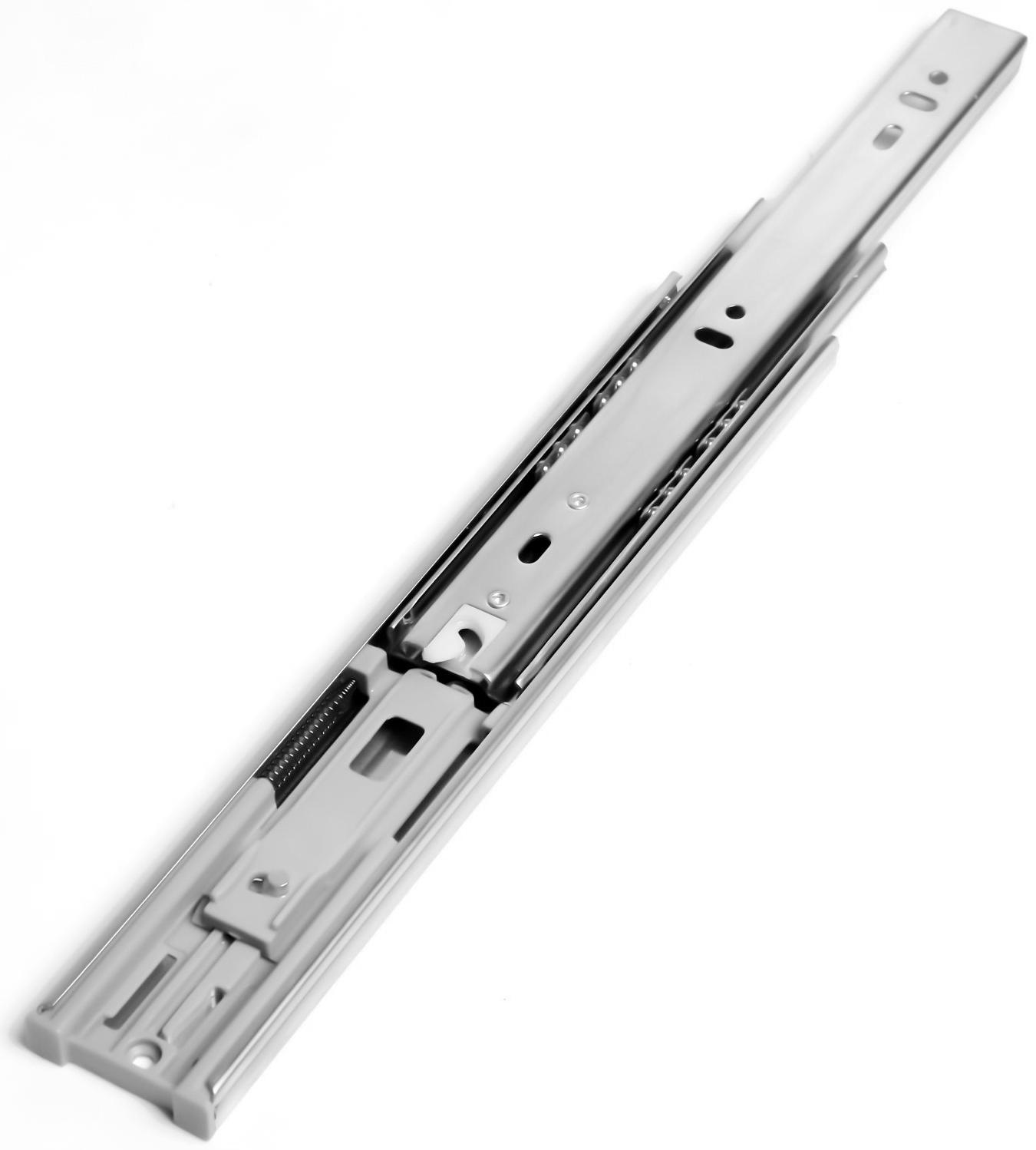 Шариковые направляющие ТУНДРА, с доводчиком 4510, L=250 мм. H=45 мм. 2 шт