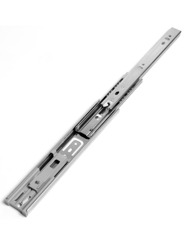 Шариковые направляющие ТУНДРА, с доводчиком 4510, L=250 мм. H=45 мм. 2 шт