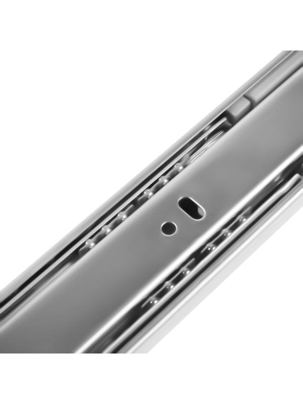 Шариковые направляющие ТУНДРА, с доводчиком 4510, L=250 мм. H=45 мм. 2 шт