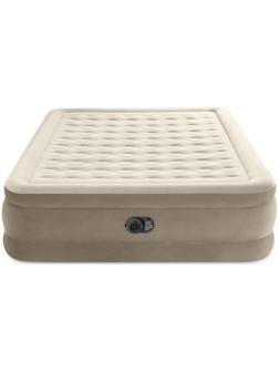 Кровать надувная QUEEN ULTRA PLUSH AIRBED 152 х 203 х 46 см, с встроенным насосом 64428ND