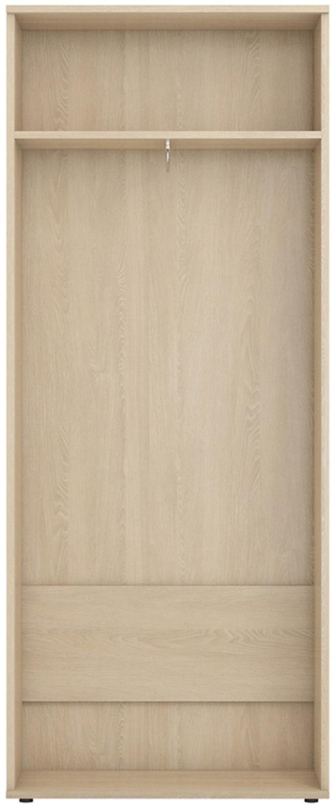 Шкаф 2-х дверный для одежды, 804 × 423 × 1980 мм, цвет дуб сонома