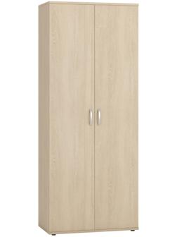 Шкаф 2-х дверный для одежды, 804 × 423 × 1980 мм, цвет дуб сонома