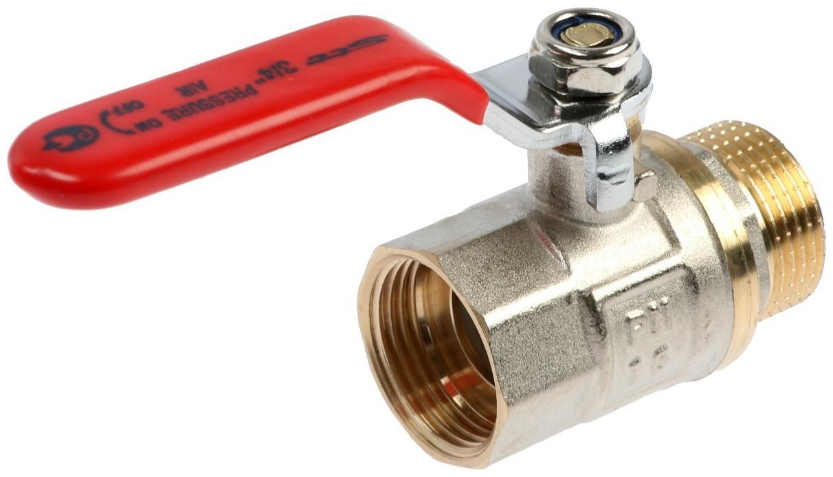 Кран шаровой STT, внутренняя/наружная резьба 3/4