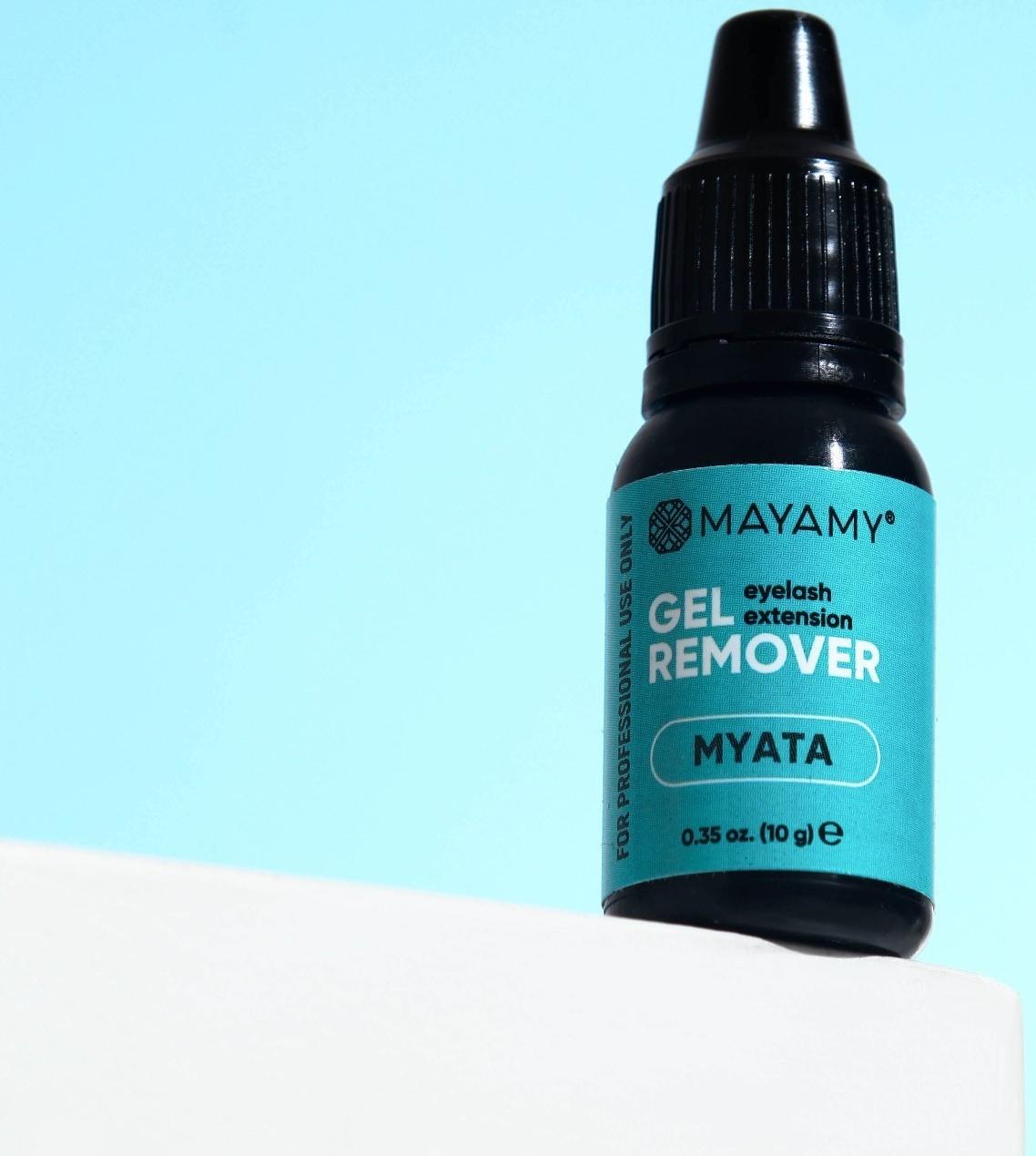 Ремувер для ресниц MAYAMY Myata гелевый, 10г