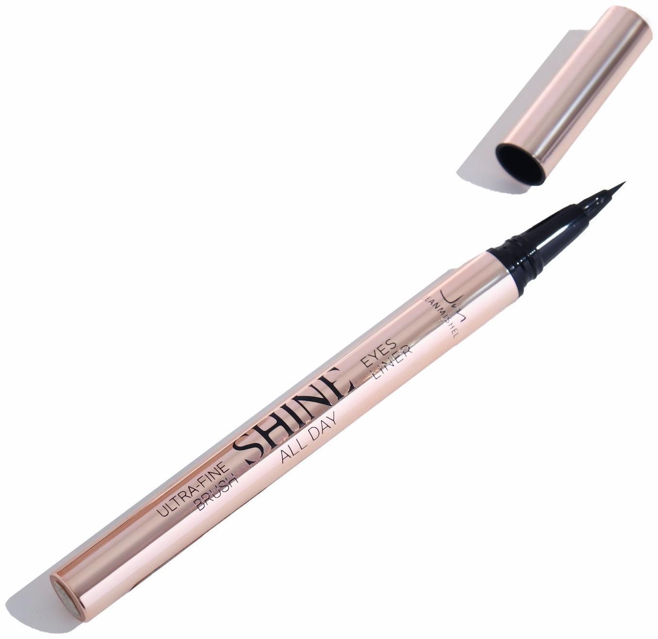 Подводка-фломастер для глаз  SHINE ALL DAY, цвет черный